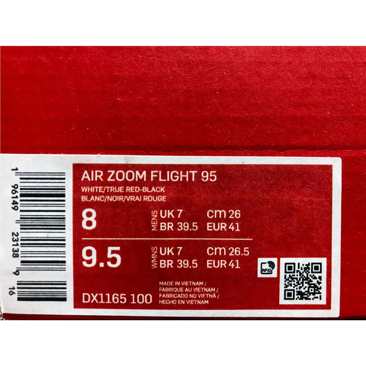Nike shoes - Nike Air Zoom Flight - Air Zoom Flight - DX1165-100 - White (UPC: 196149231389) 3
