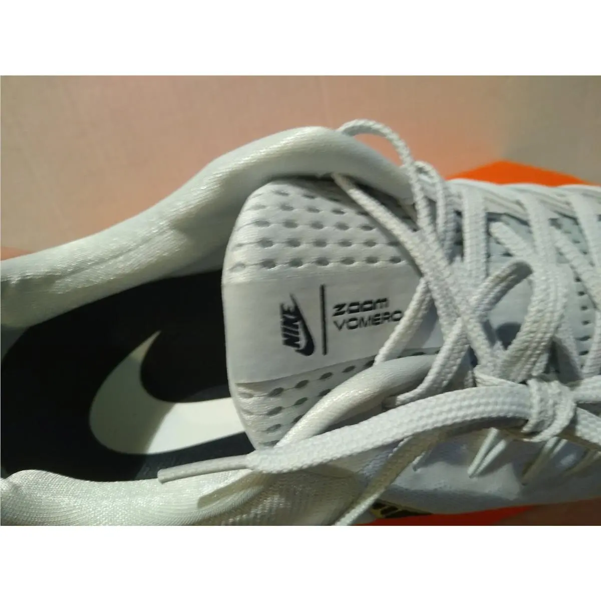 Nike shoes - Nike Air Zoom Vomero - Air Zoom Vomero - CW9020-100 - Silver/White/Navy, Manufacturer: Pure Platinum/College Navy 9