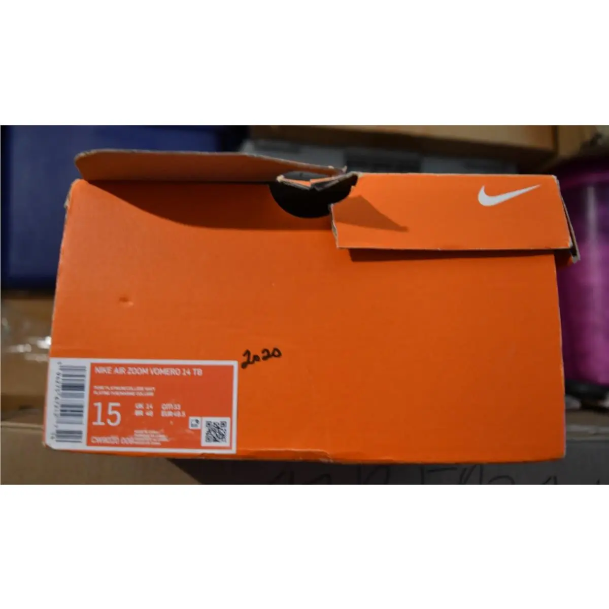 Nike shoes - Nike Air Zoom Vomero - Air Zoom Vomero - CW9020-100 - Silver/White/Navy, Manufacturer: Pure Platinum/College Navy 11