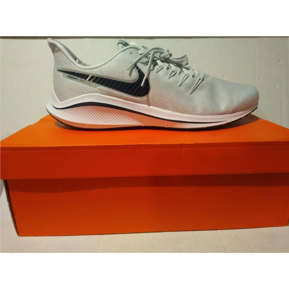 Nike shoes - Nike Air Zoom Vomero - Air Zoom Vomero - CW9020-100 - Silver/White/Navy, Manufacturer: Pure Platinum/College Navy 0