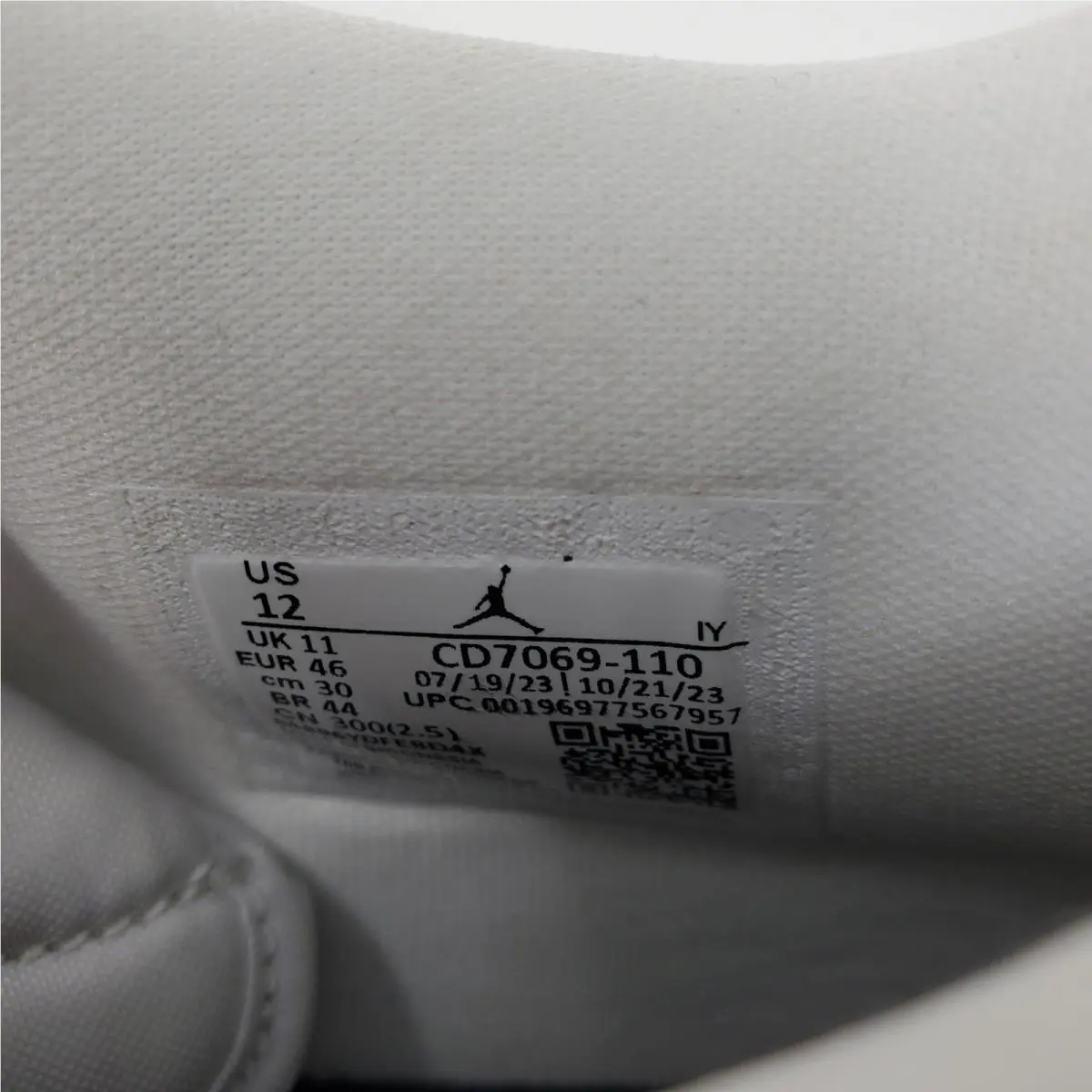 Nike shoes - Jordan Legacy 312 - Legacy - CD7069-110 - White 8