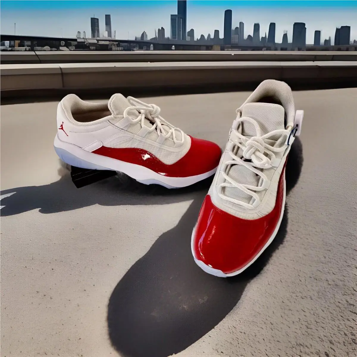 Nike shoes - Air Jordan 11 Low - Air Low - DN4180-116 - Red 9