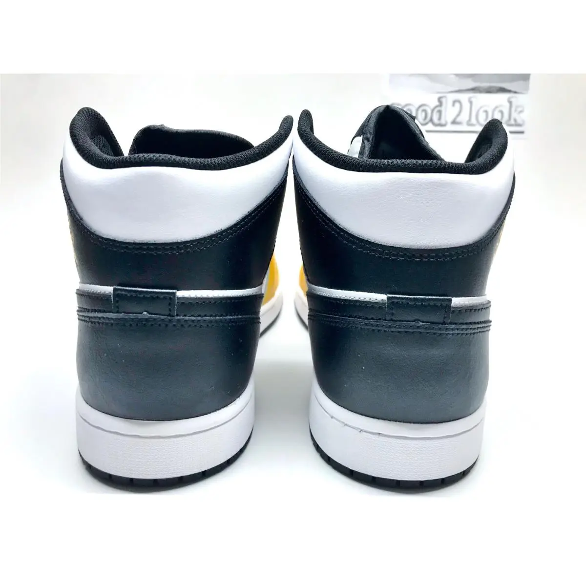 Nike shoes - Air Jordan 1 Mid - Air Mid - DQ8426-701 - Yellow (UPC: 196975685318) 2