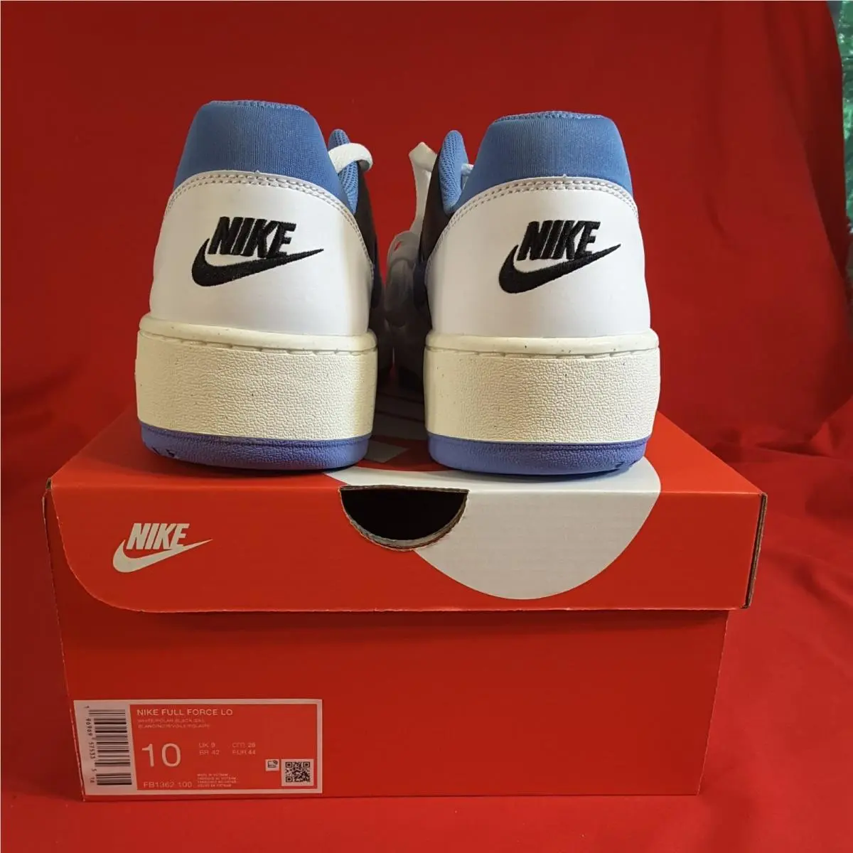 Nike shoes - Nike Full Force - Full Force - FB1362-100 - White 4