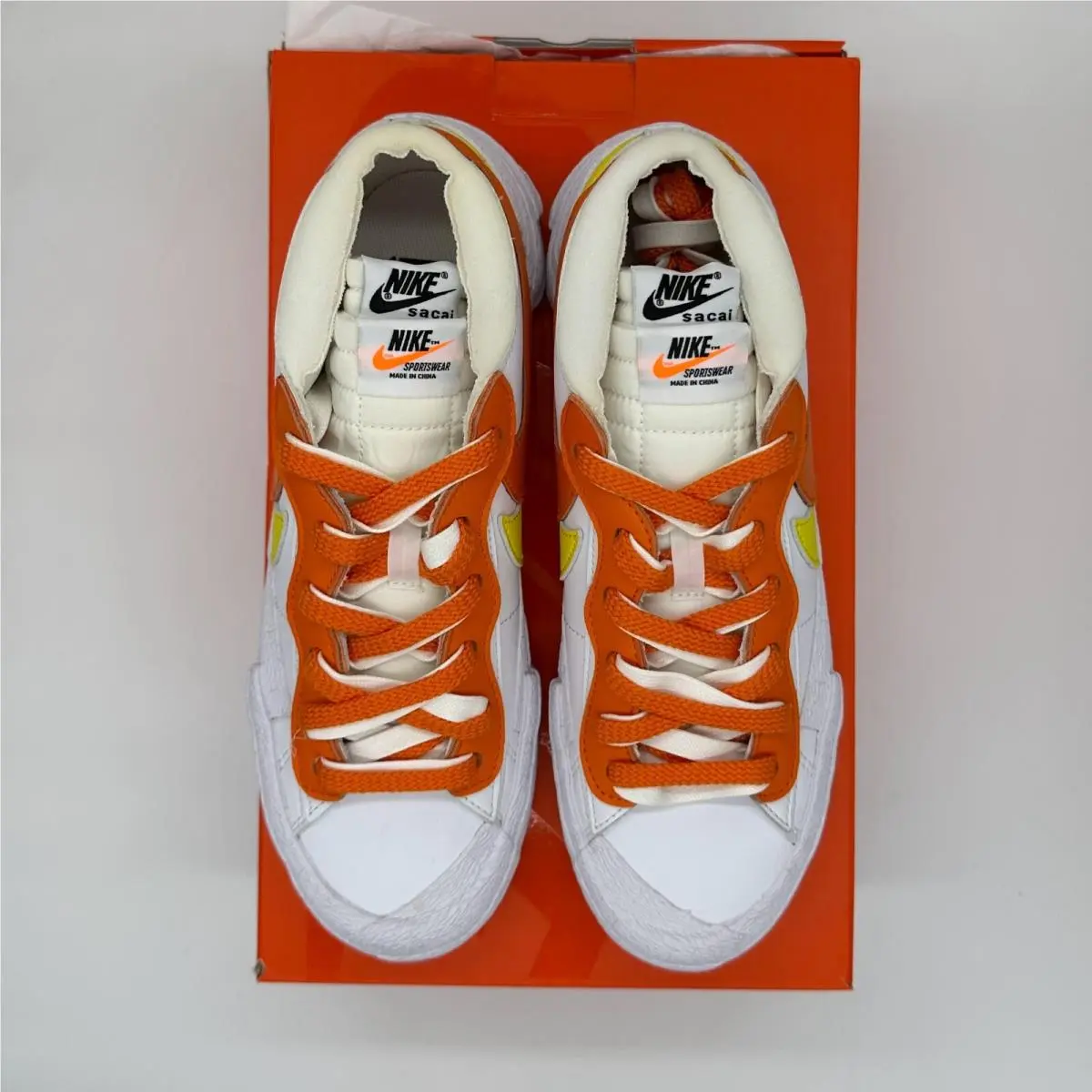 Nike shoes - Nike Blazer - Blazer - DD1877-100 - Orange (UPC: 0194958312862) 5