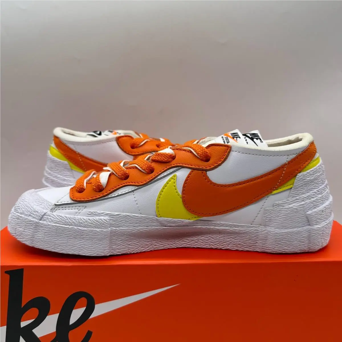 Nike shoes - Nike Blazer - Blazer - DD1877-100 - Orange (UPC: 0194958312862) 2