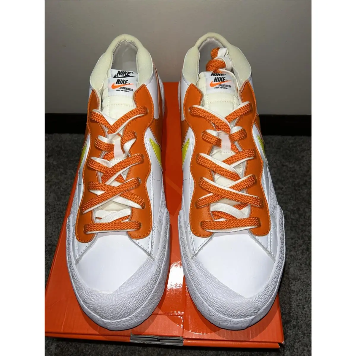 Nike shoes - Nike Blazer - Blazer - DD1877-100 - Orange (UPC: 0194958312985) 0
