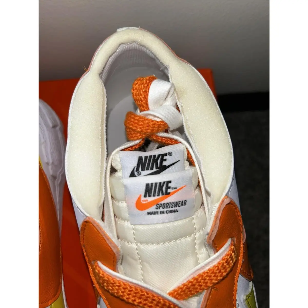 Nike shoes - Nike Blazer - Blazer - DD1877-100 - Orange (UPC: 0194958312985) 2