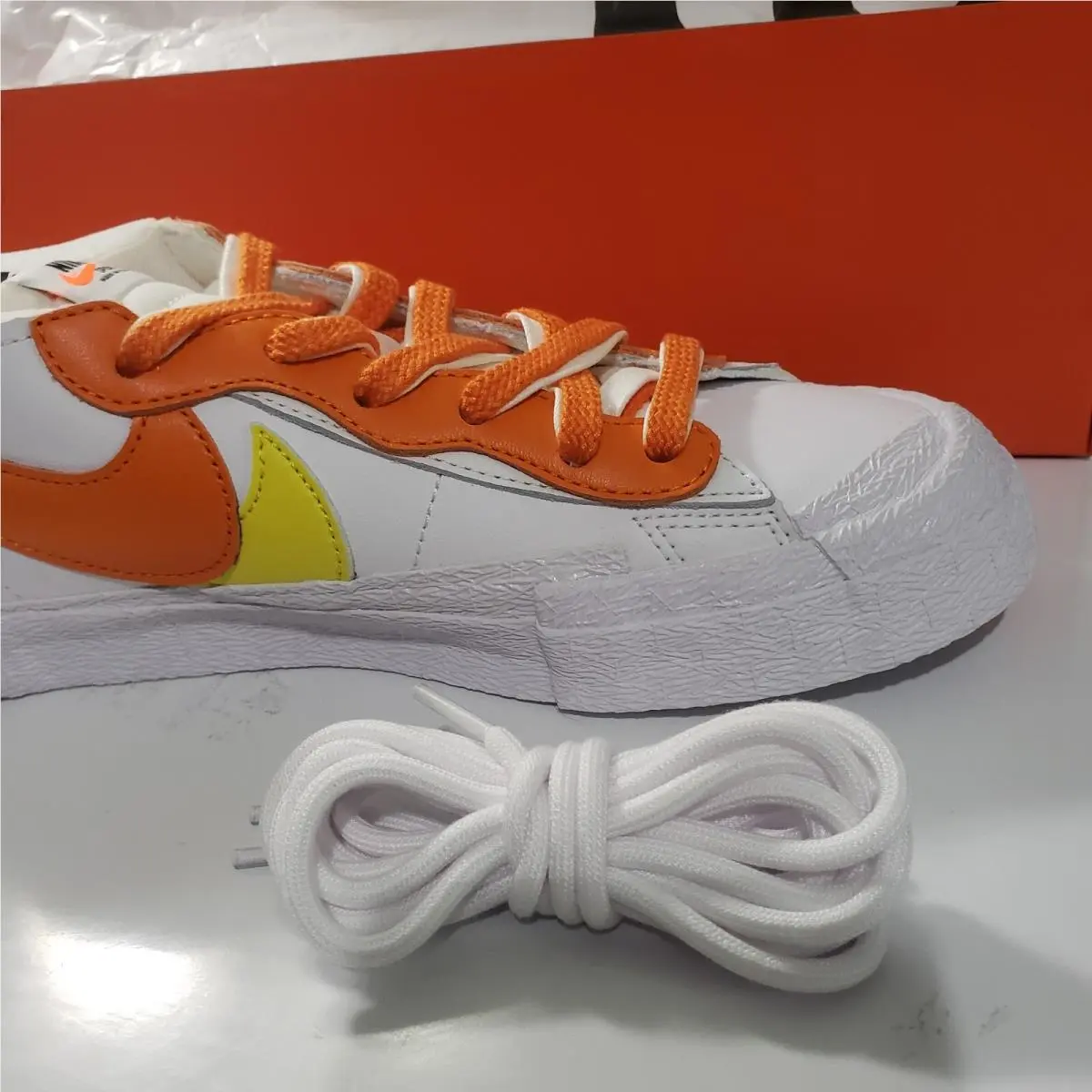 Nike shoes - Nike Blazer Sacai - Blazer Sacai - DD1877-100 - White 6