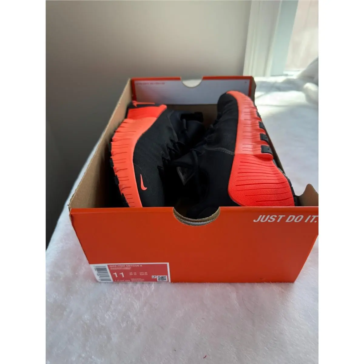 Nike shoes - Nike Free Metcon - Free Metcon - FJ7127-004 - Black/Hyper Orange (UPC: 197860089891) 8