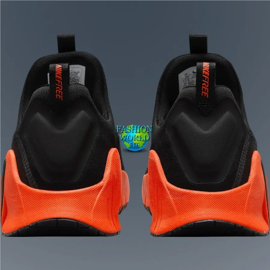 Nike shoes - Nike Free Metcon - Free Metcon - FJ7127-004 - Black/Hyper Orange (UPC: 197860089891) 5