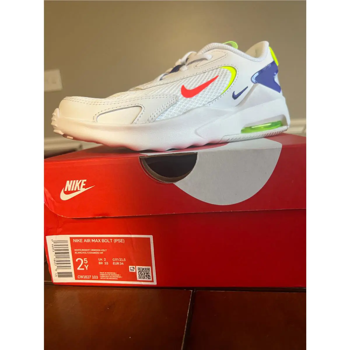 Nike shoes - Nike Air Max Bolt - Air Max Bolt - CW1627103 - White 1