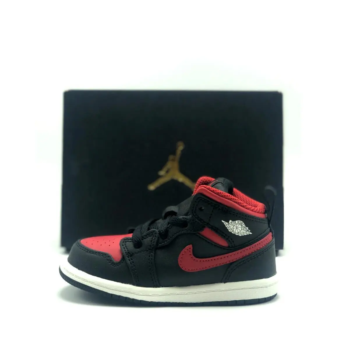 Nike shoes - Air Jordan 1 Mid - Air Mid - Red 6