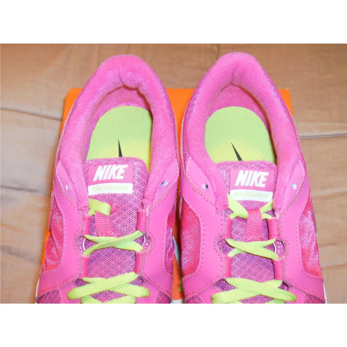 Nike shoes - Pink/Lime 3