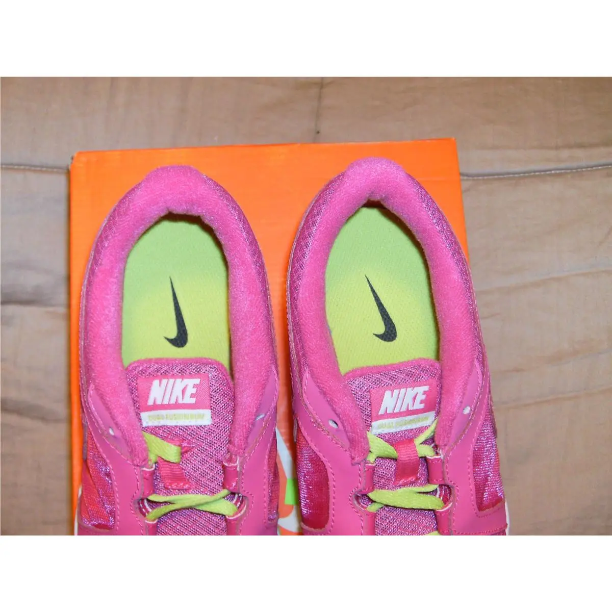 Nike shoes - Pink/Lime 4