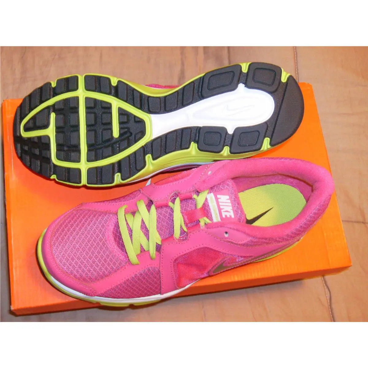 Nike shoes - Pink/Lime 5