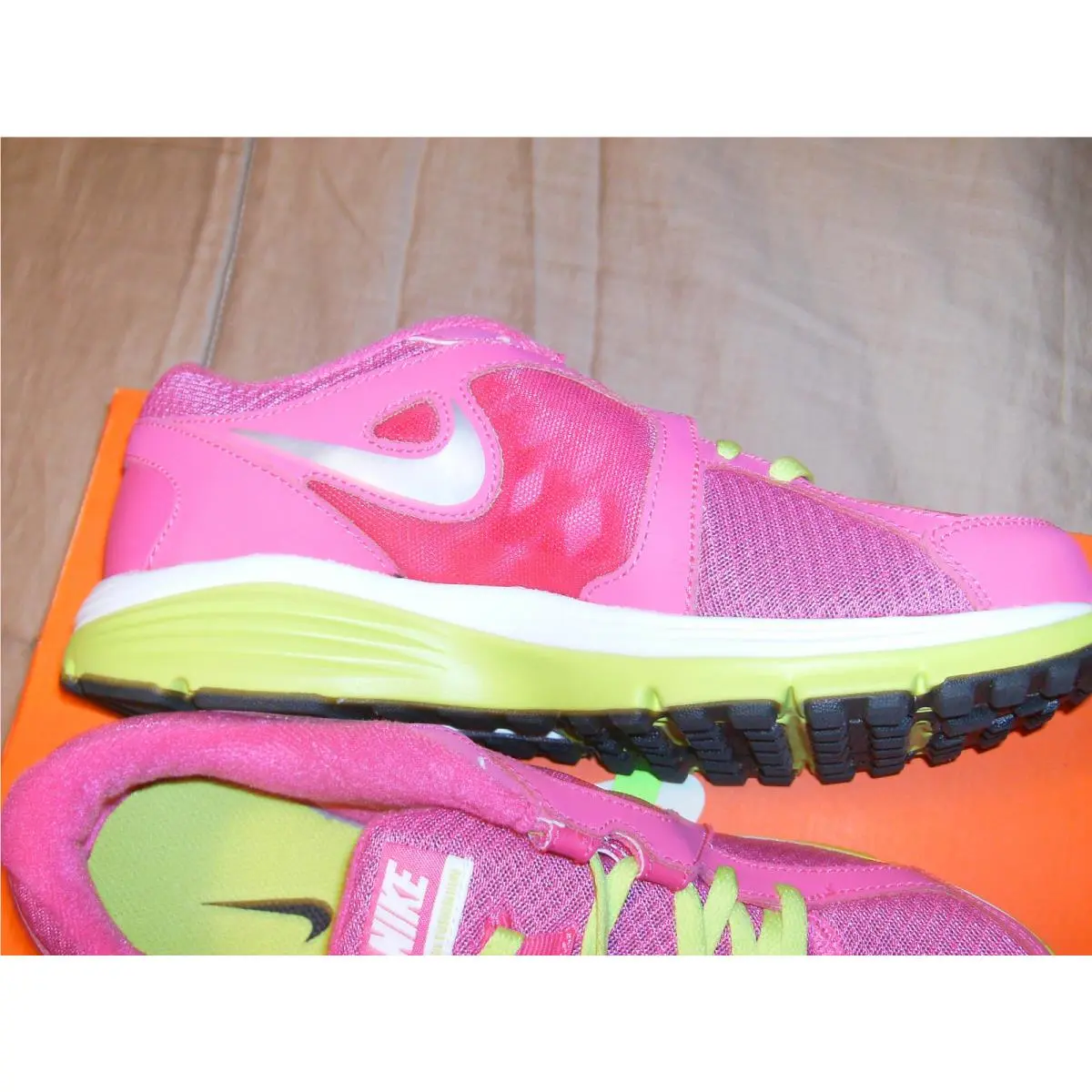 Nike shoes - Pink/Lime 10