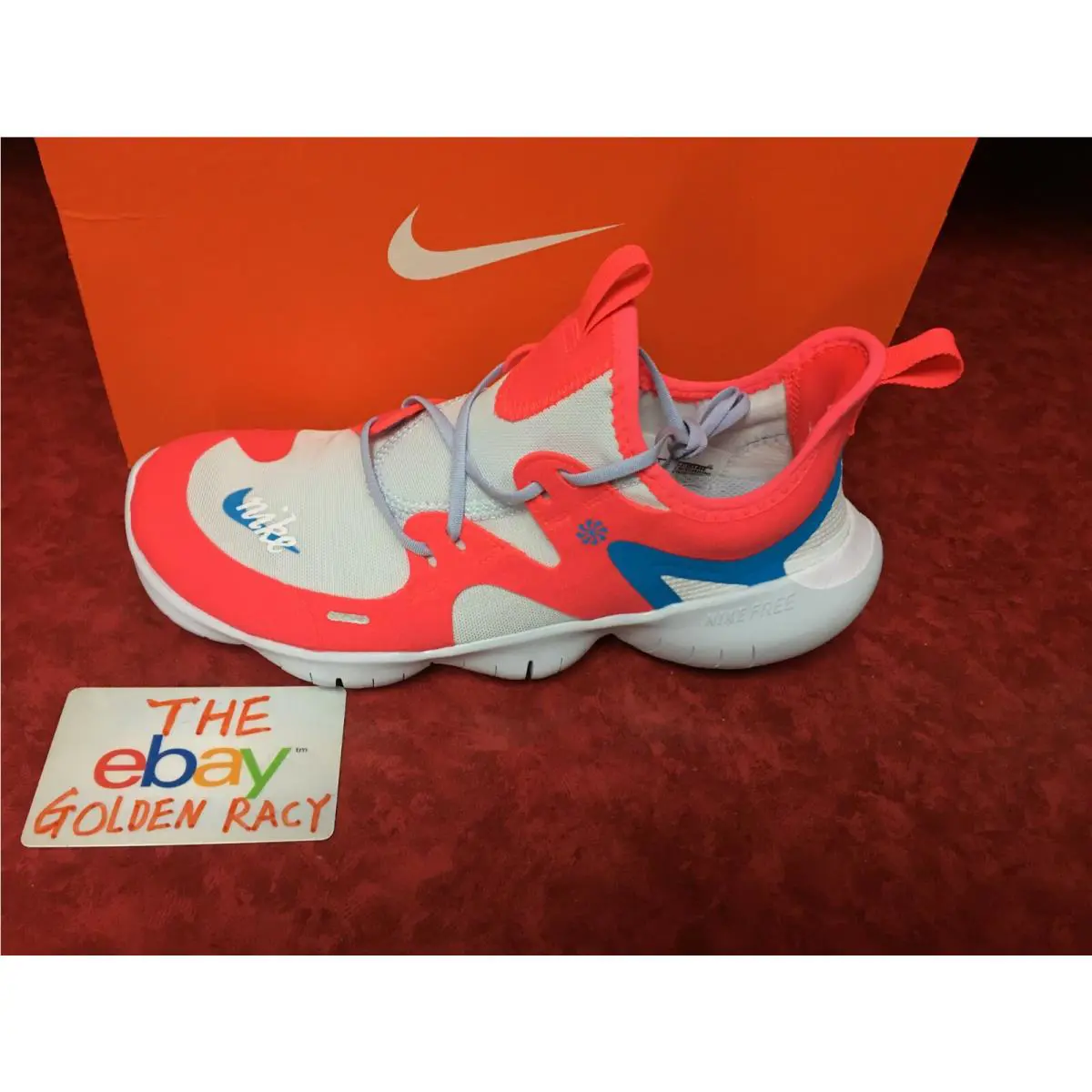 Nike shoes - Nike Free RN - Free - Red/Blue/White 0