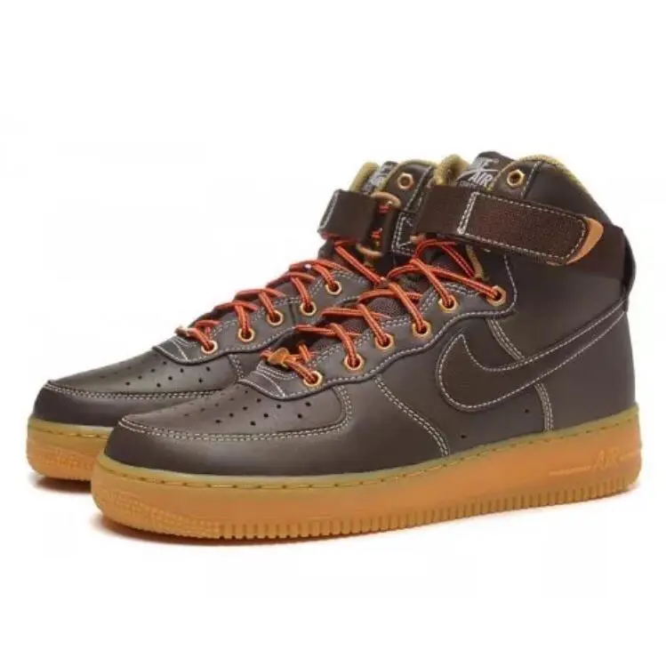 Nike shoes - Nike Air Force 1 High - Brown 1