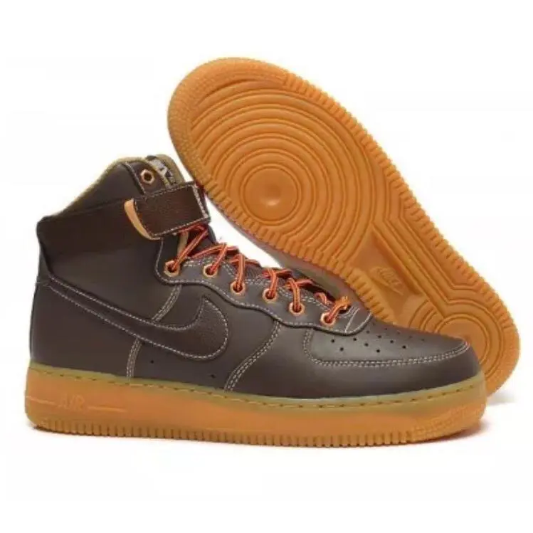 Nike shoes - Nike Air Force 1 High - Brown 2