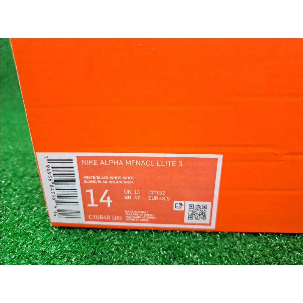 Nike shoes - Nike Alpha Menace - Alpha Menace - CT6648-100 - Gray 6