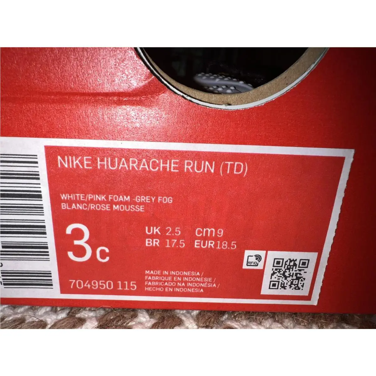 Nike shoes - Nike Huarache Run - Huarache Run - Pink 0