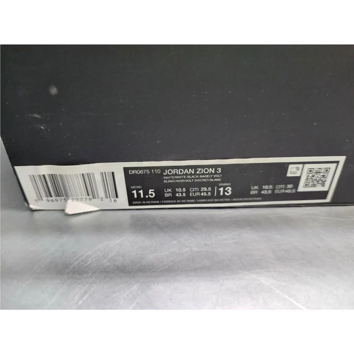 Nike shoes - Jordan Zion 3 - Zion - DV3869-300 - White (UPC: 196975770779) 16