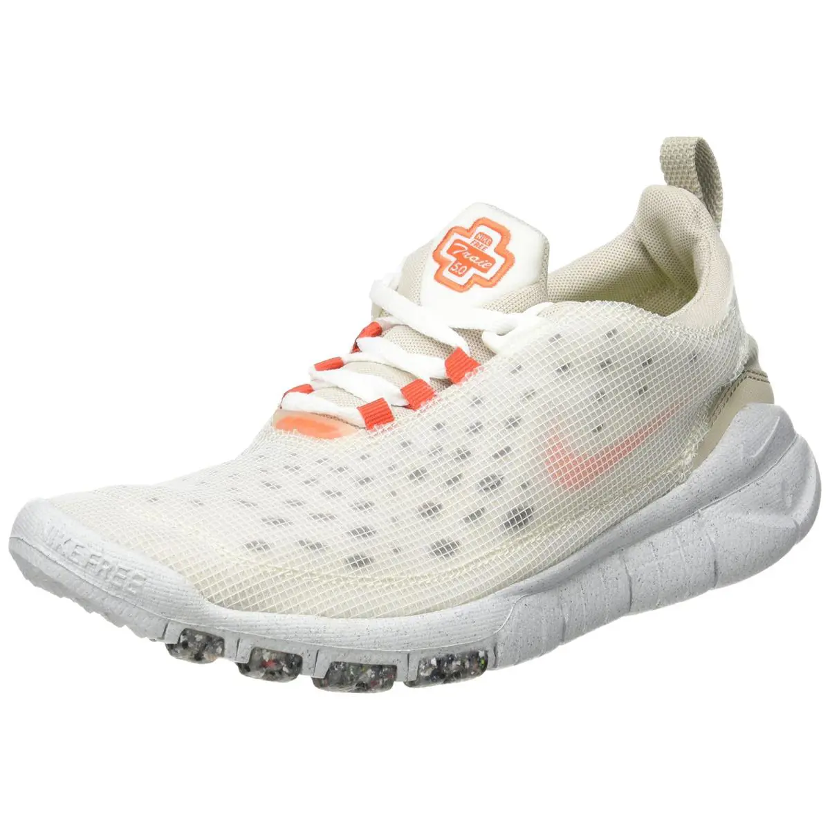 Nike Free Run Trail Crater Mens Running Shoes 7 White Cream Ii Cave Stone Orange - White Cream Ii Cave Stone Orange, Manufacturer: White Cream Ii Cave Stone Orange