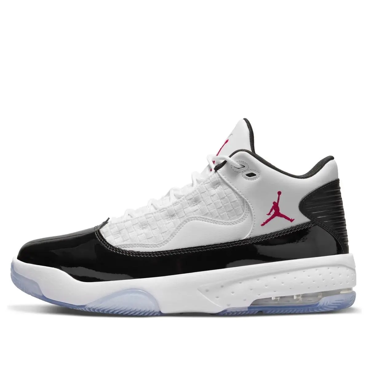 Air Jordan Max Aura 2 Men Basketball Shoes Size 12 White Black CK6636 102 by Nike