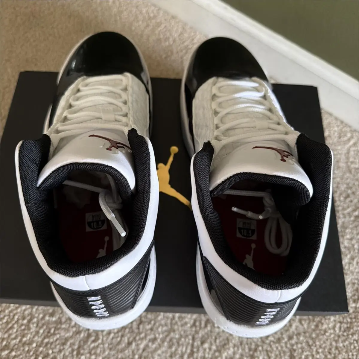 Nike shoes - Nike Air Jordan Max Aura 2 - CK6636-102 - White Gym Red (UPC: 0194956843023) 12