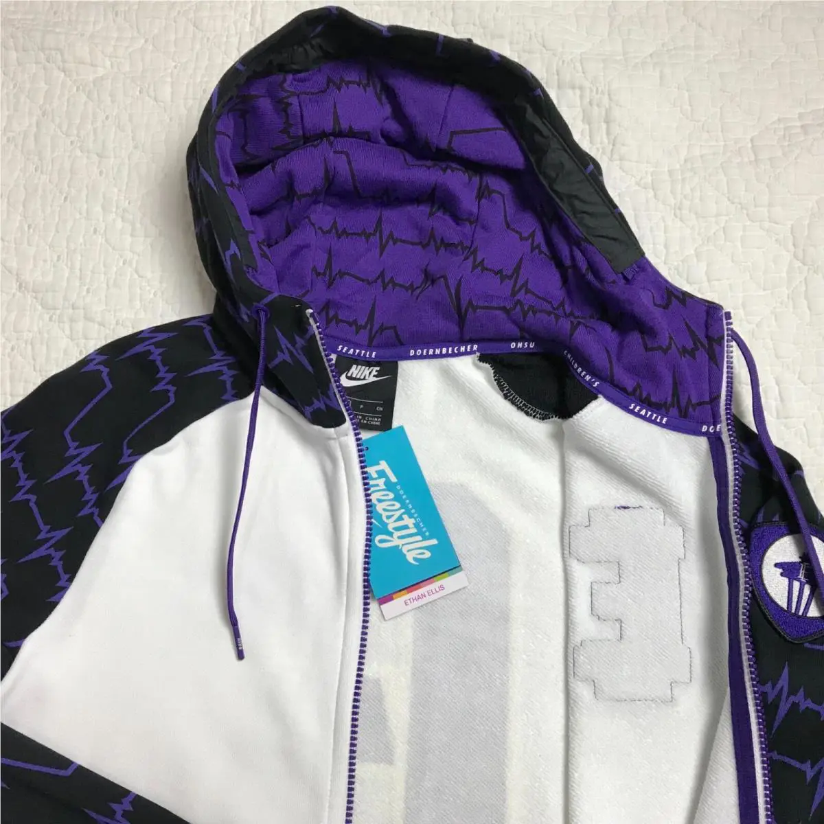 Nike clothing - White/court purple 6