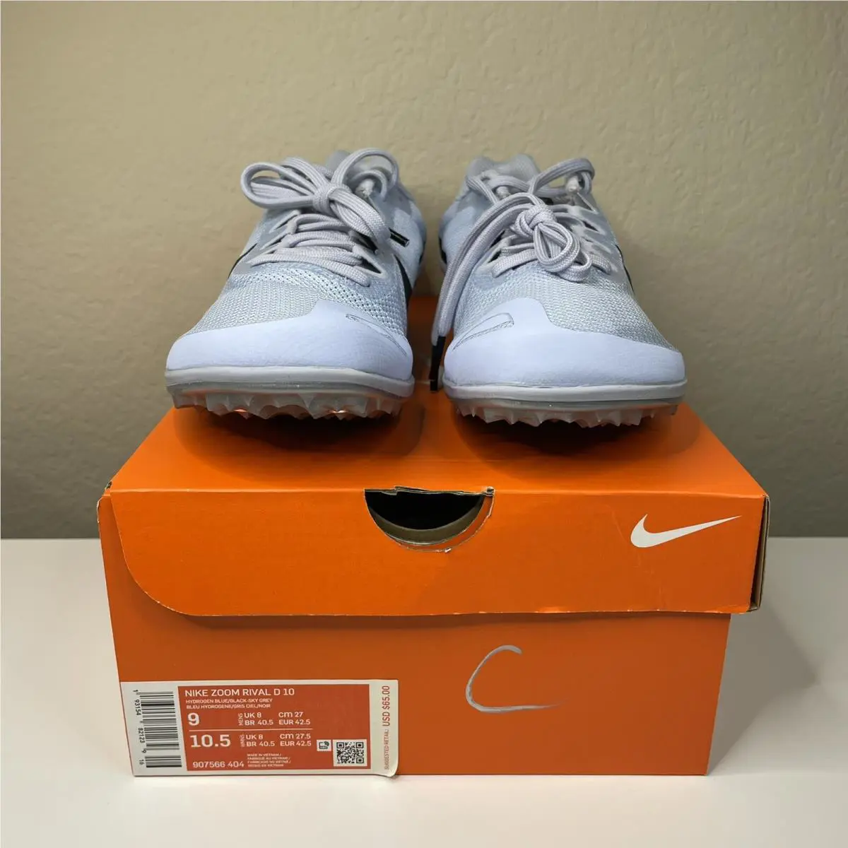 Nike shoes - Nike Zoom Rival - Zoom Rival - 907566-404 - Blue (UPC: 193154821208) 0