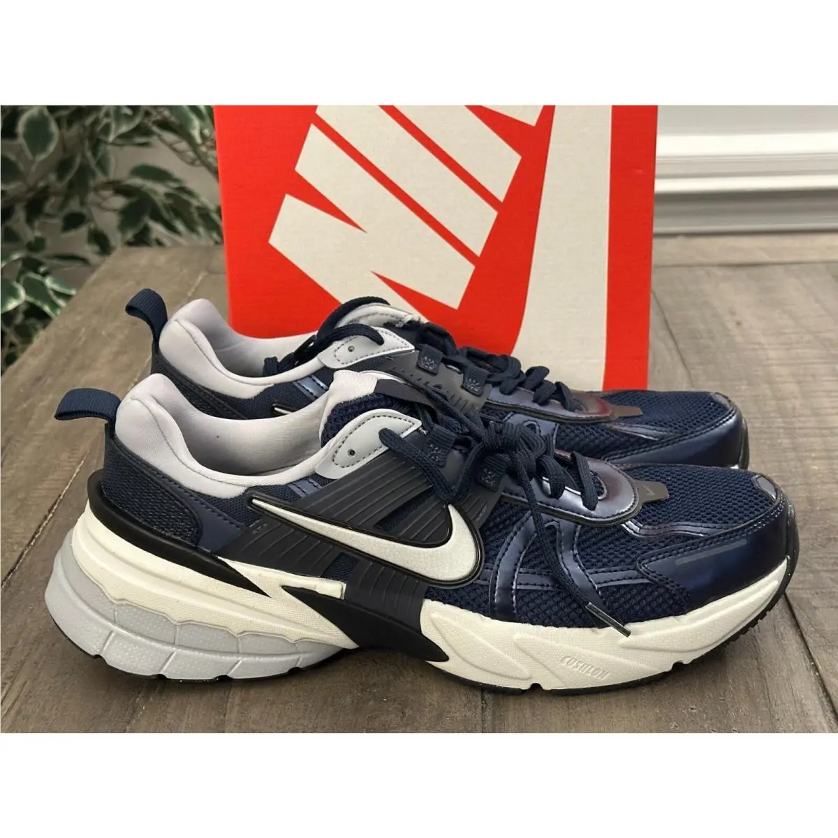 Nike shoes - Nike V2K Run - Run - HJ4497-400 - Obsidian/Thunder Blue (UPC: 197598888223) 10