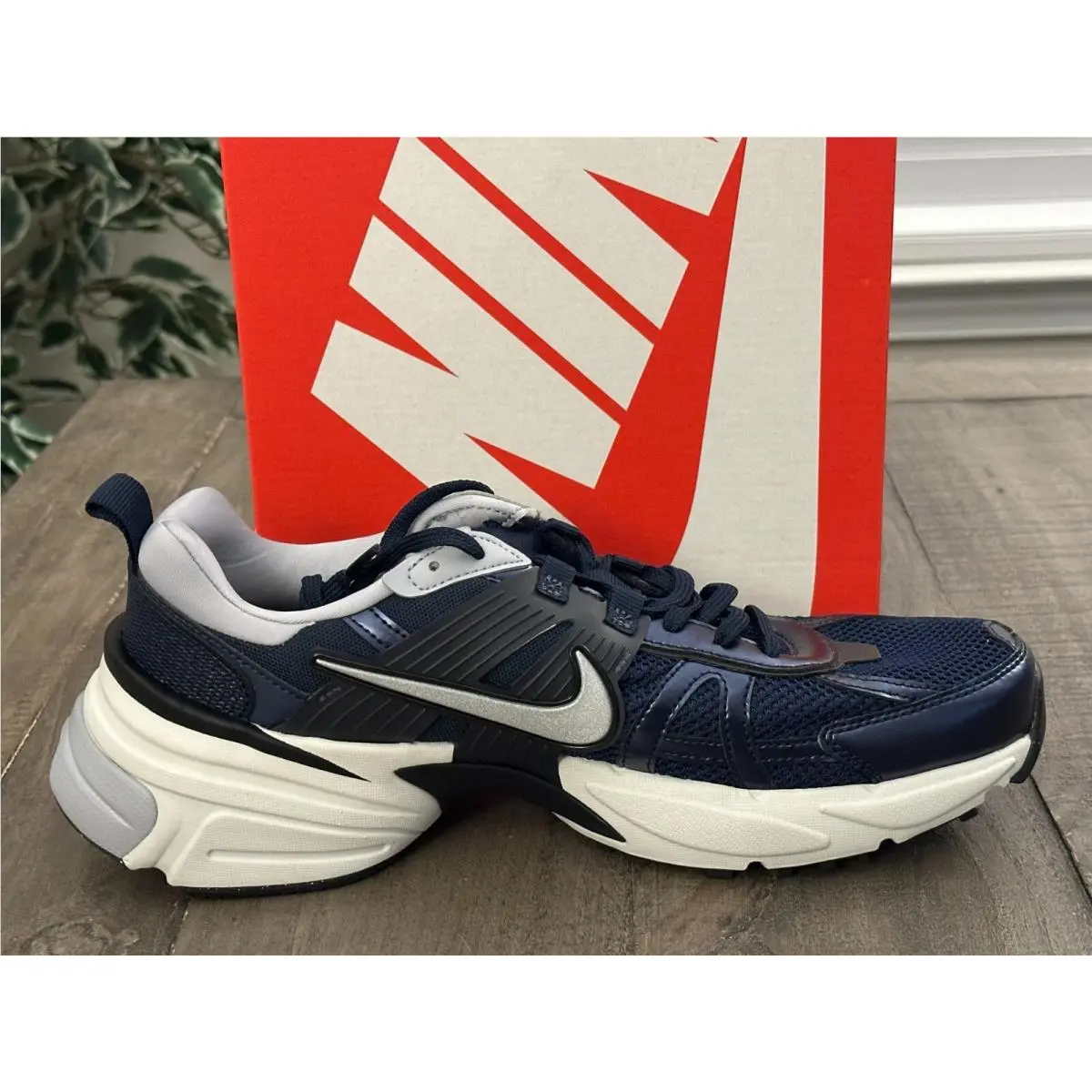 Nike shoes - Nike V2K Run - Run - HJ4497-400 - Obsidian/Thunder Blue (UPC: 197598888223) 11