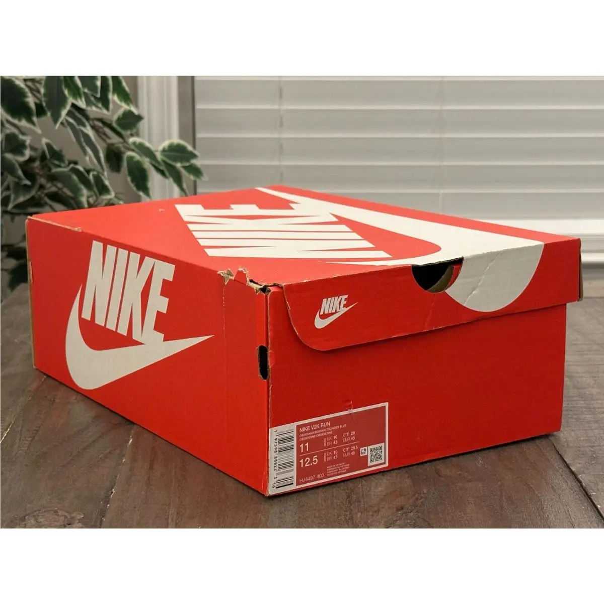 Nike shoes - Nike V2K Run - Run - HJ4497-400 - Obsidian/Thunder Blue (UPC: 197598888223) 13