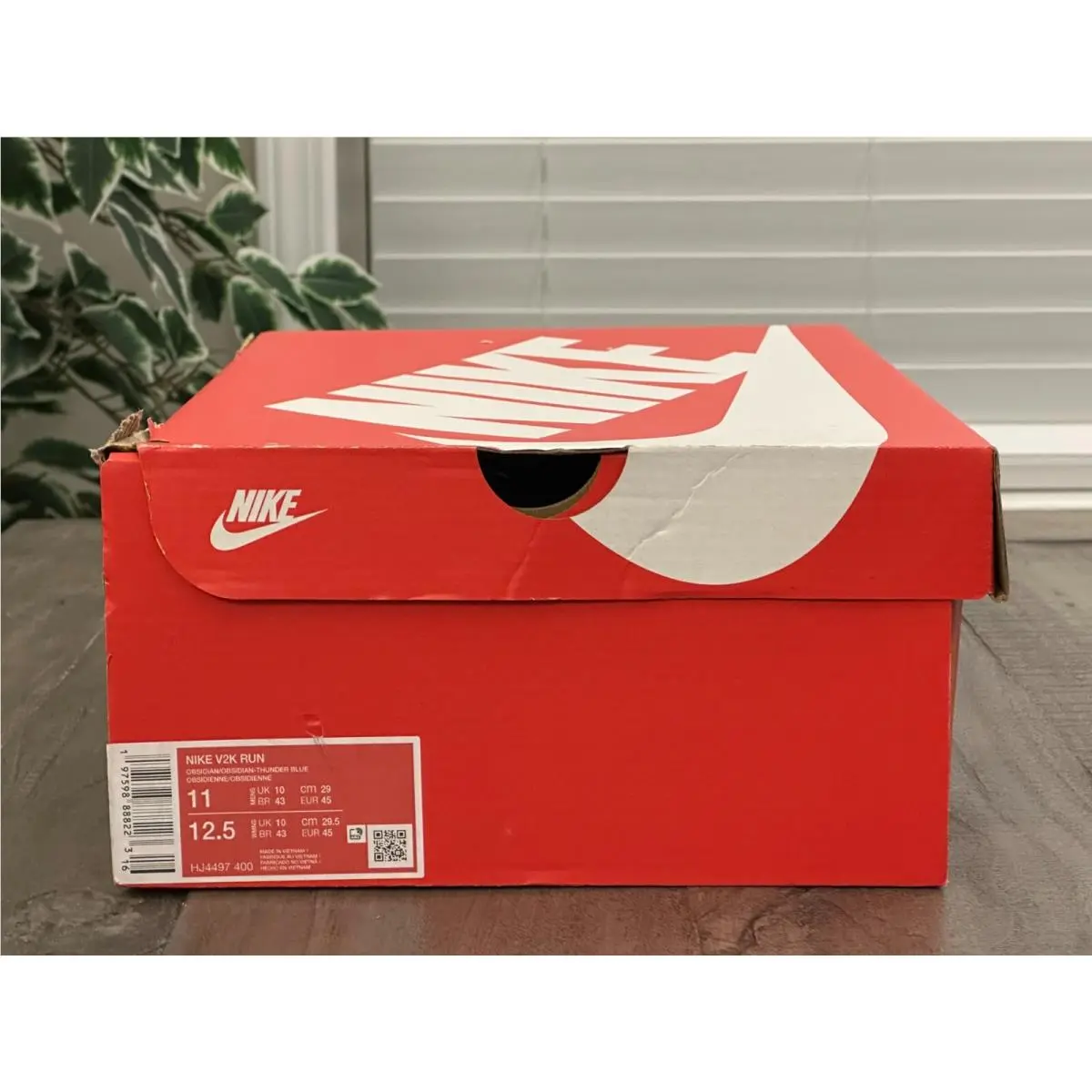 Nike shoes - Nike V2K Run - Run - HJ4497-400 - Obsidian/Thunder Blue (UPC: 197598888223) 15
