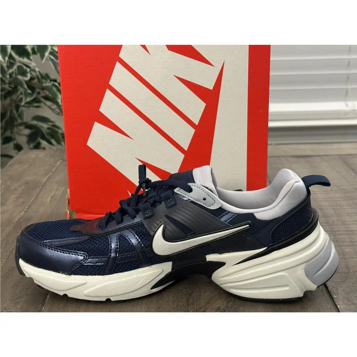 Nike shoes - Nike V2K Run - Run - HJ4497-400 - Obsidian/Thunder Blue (UPC: 197598888223) 7