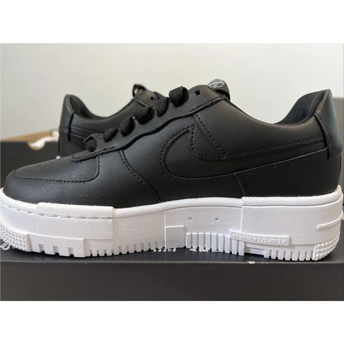 Nike shoes - Nike Air Force 1 Pixel - CK6649-001 - Black White Black 0