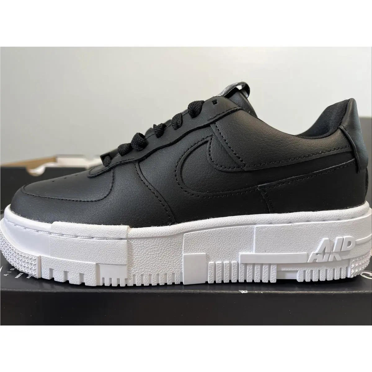 Nike shoes - Nike Air Force 1 Pixel - CK6649-001 - Black White Black 2