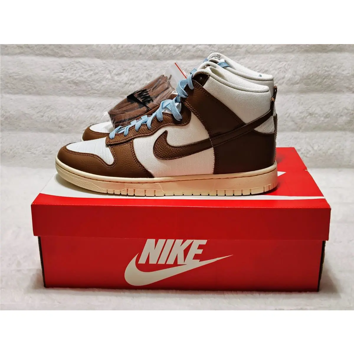 Nike shoes - Nike Dunk Hi - Dunk - DQ8800-200 - Brown (UPC: 0196149455037) 4