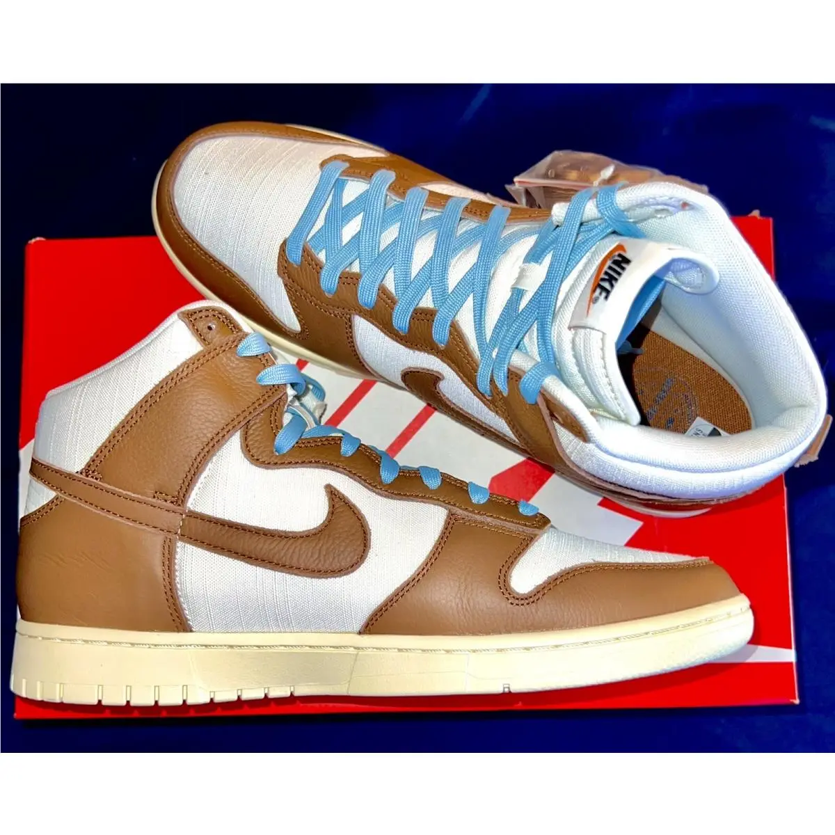 Nike shoes - Nike Dunk High PRM - Dunk High PRM - DQ8800-200 - Pecan/Sail/Worn Blue/Off Noir 2
