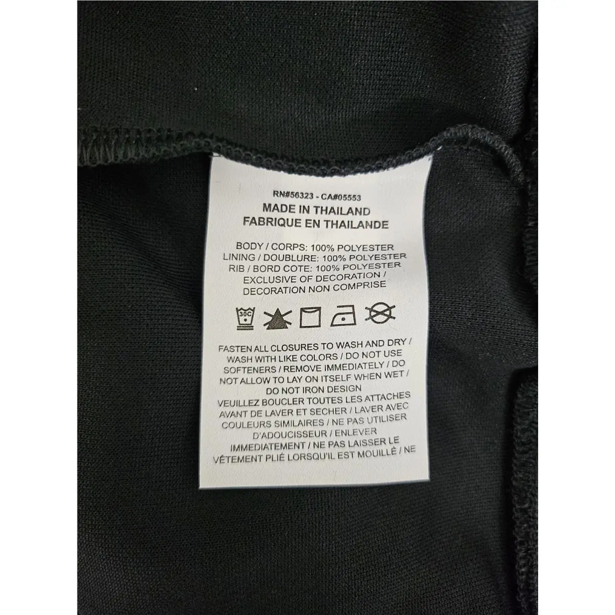 Nike clothing - FB7036010 - FB7036010 - Black (UPC: 196609138548) 8