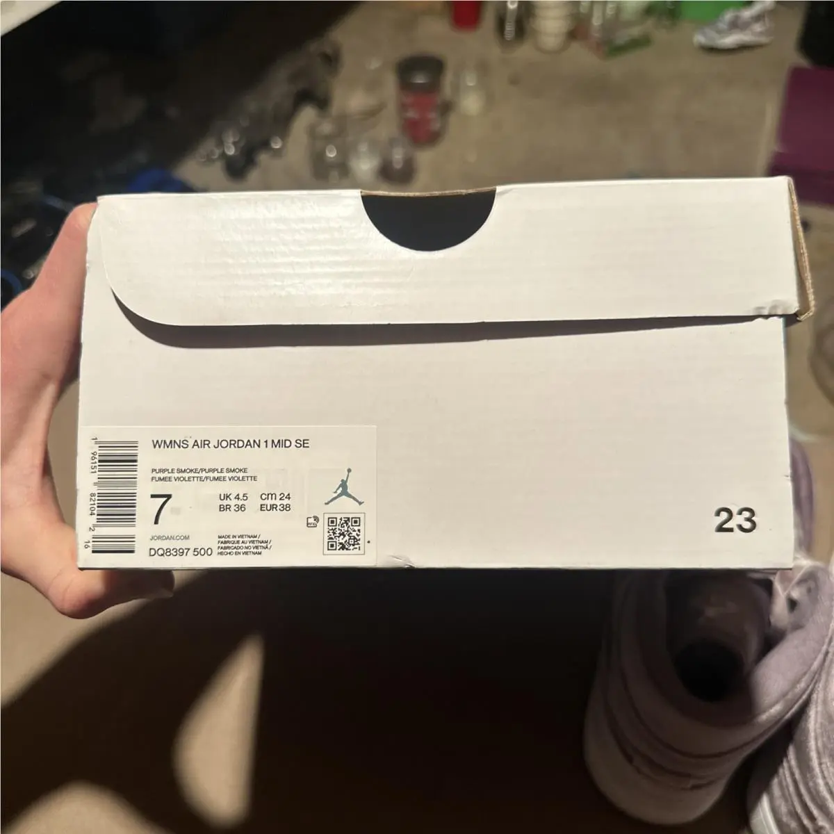 Nike shoes - Air Jordan 1 - Air - DQ8397 500 - Purple (UPC: 196151821042) 5