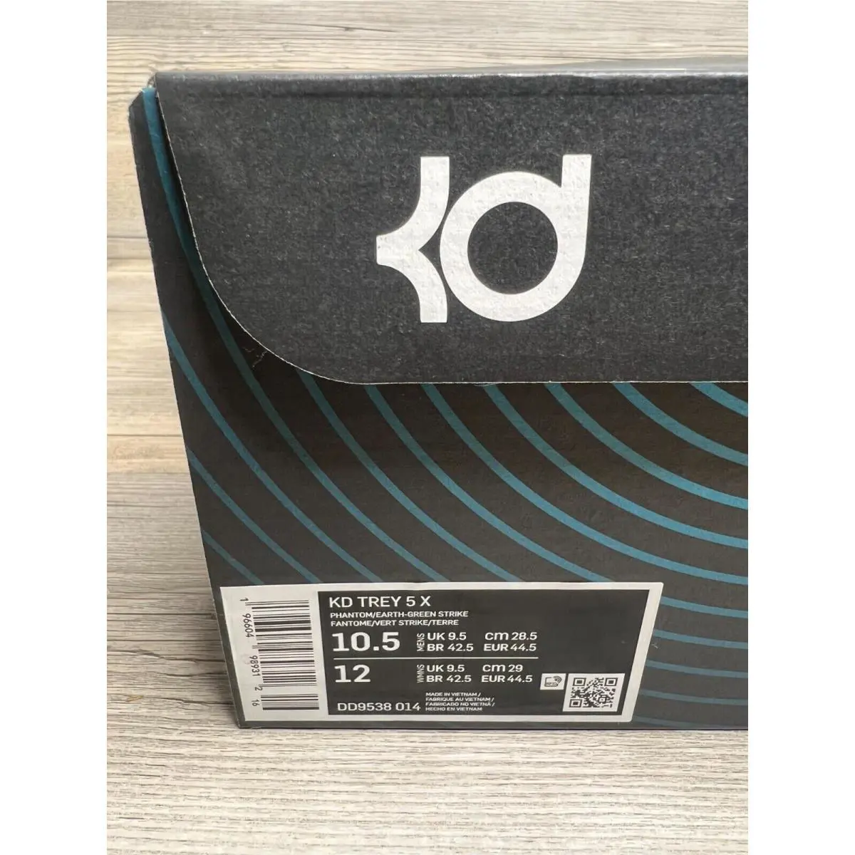 Nike shoes - Nike KD Trey 5 - Trey - DD9538-014 - Gray (UPC: 196604989305) 10
