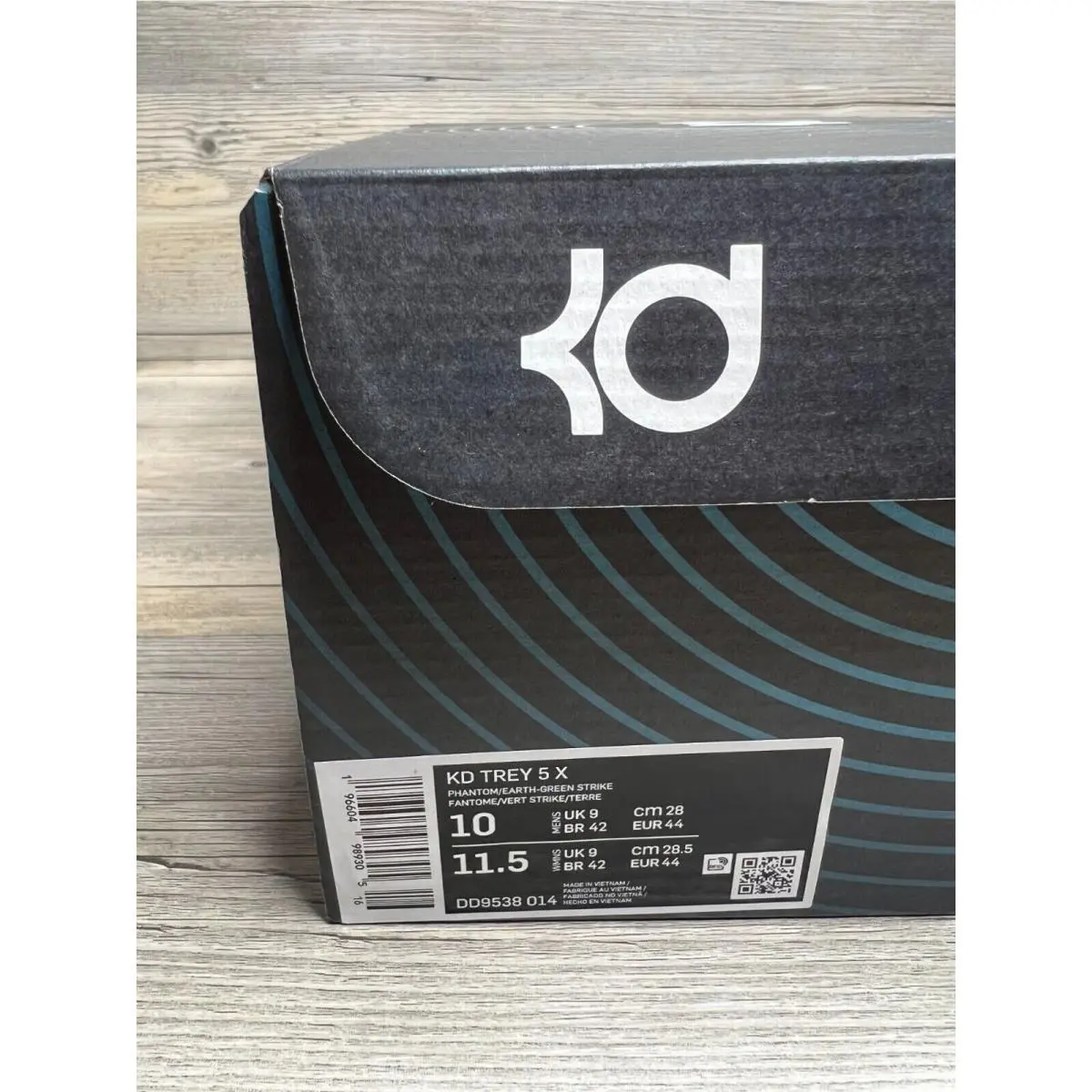 Nike shoes - Nike KD Trey 5 - Trey - DD9538-014 - Gray (UPC: 196604989305) 10