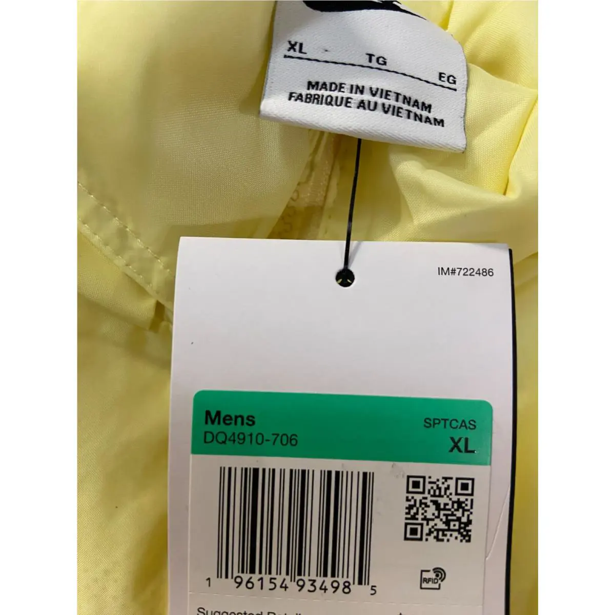 Nike clothing - DQ4910-706 - DQ4910706 - Yellow 4