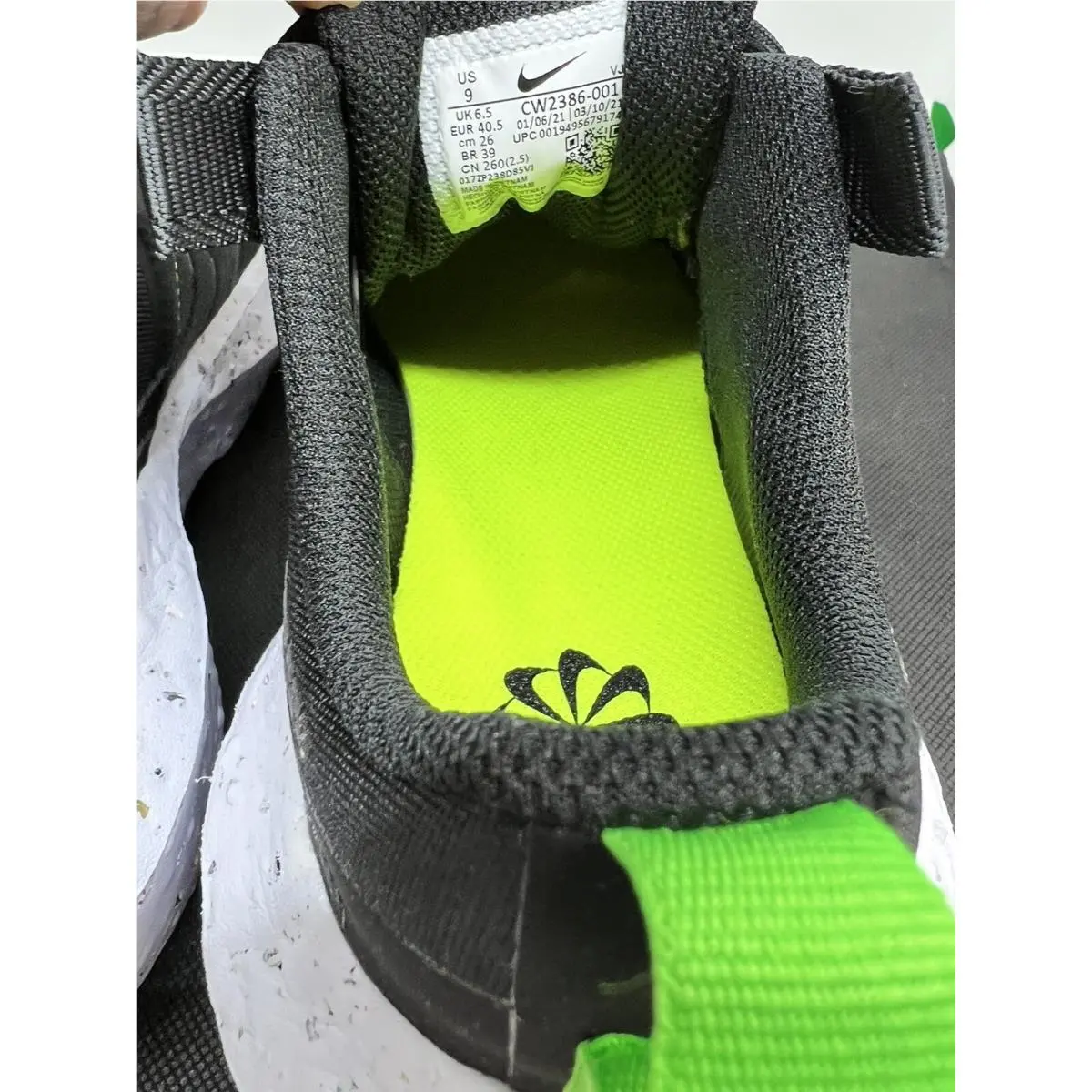 Nike shoes - Nike Crater Impack - Crater Impack - CW2386001 - Black 6