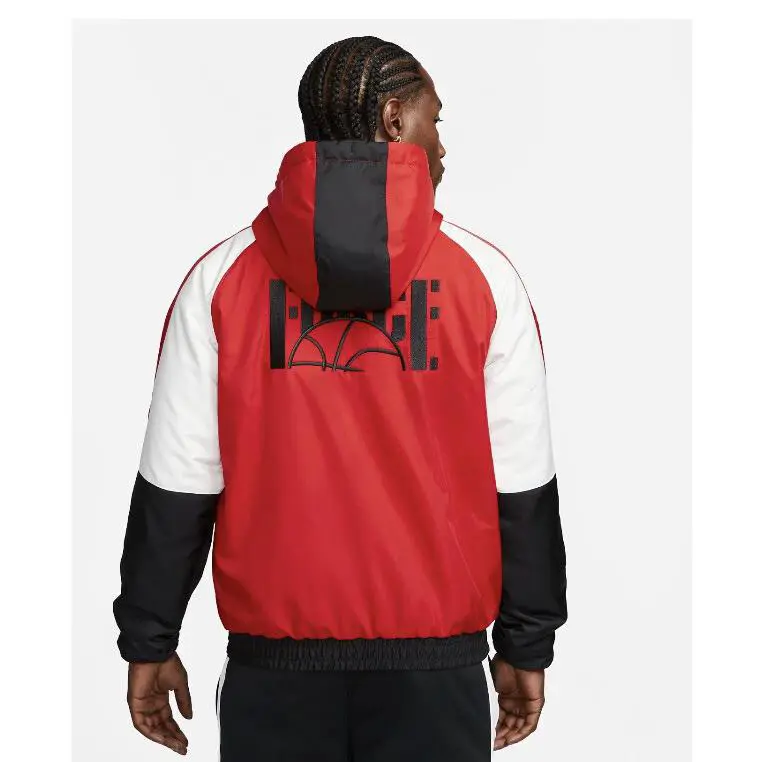 Nike clothing - University Red/Summit White/Black/Black 5