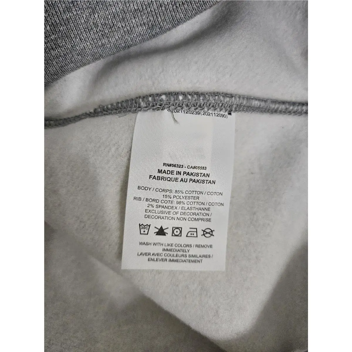 Nike clothing - Gray (UPC: 196155010183) 7