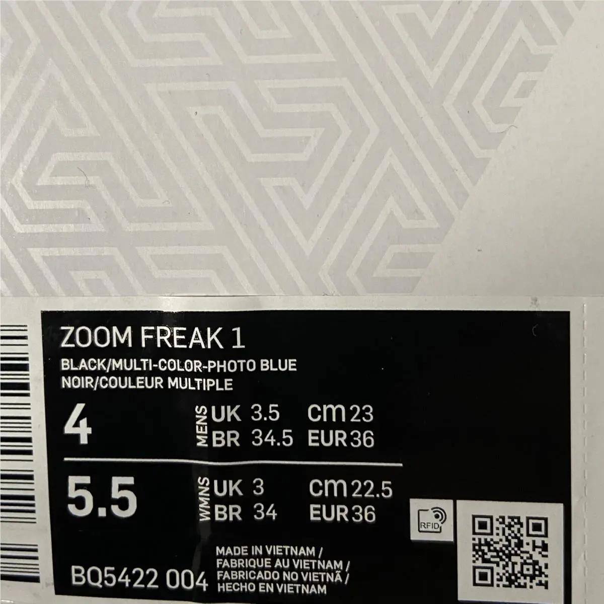 Nike shoes - Nike Zoom Freak - Zoom Freak - BQ5633 004 - Black 8